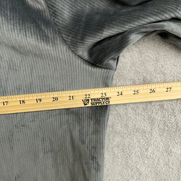 NWOT Spyder Men's L Velvet Half-Zip Pullover Ribbed Sweatshirt - Picture 4 of 10